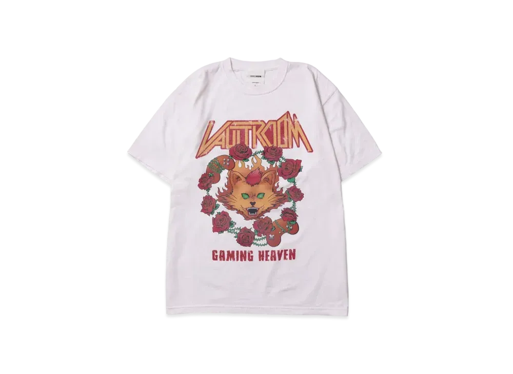 VAULTROOM Gaming Heaven Tee "Off White"