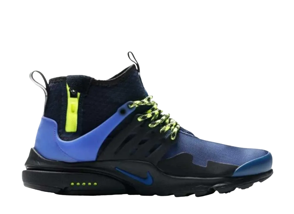 Nike Air Presto Mid Utility "Navy Volt"