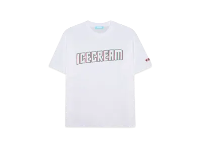 ICECREAM COTTON T-SHIRT HYPE DROP Exclusive "WHITE"