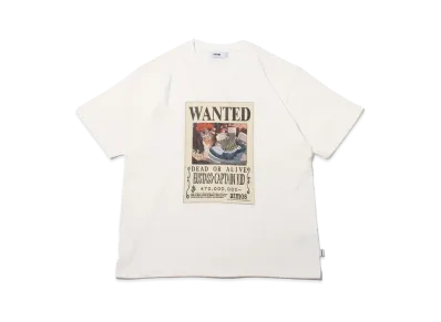 atmos x ONEPIECE Wanted Poster T-shrts (Kid) "White"
