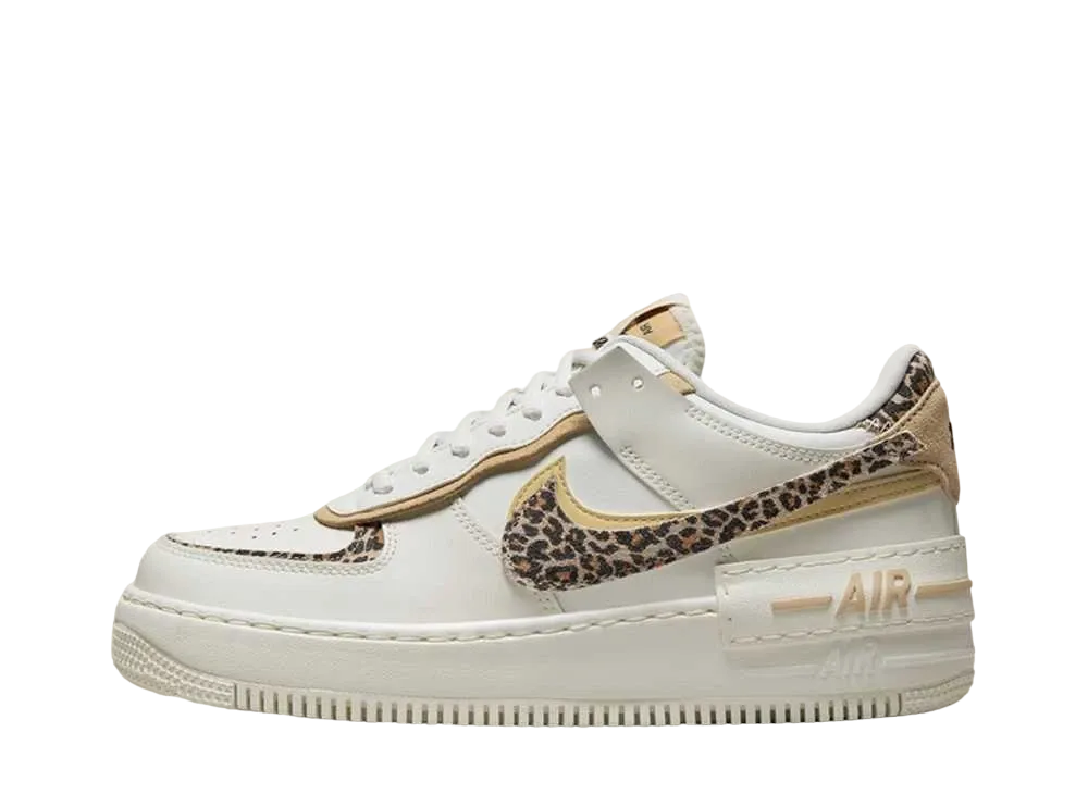 ナイキ ウィメンズ エアフォース1 ロー シャドウ "レオパード"