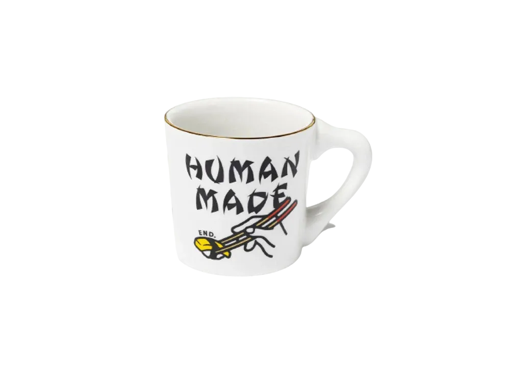 HUMAN MADE x END. Sushi Mug "White"