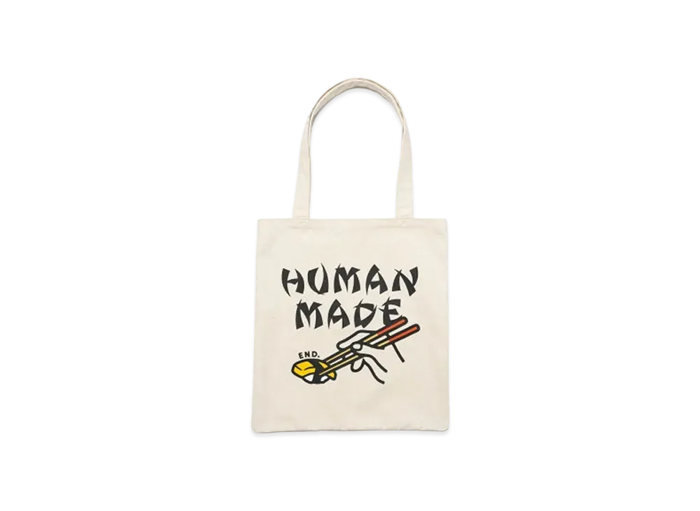 【新品未使用】HUMAN MADE x END. Sushi Tote Bag HUMAN MADE x END. Sushi Tote Bag WHITE