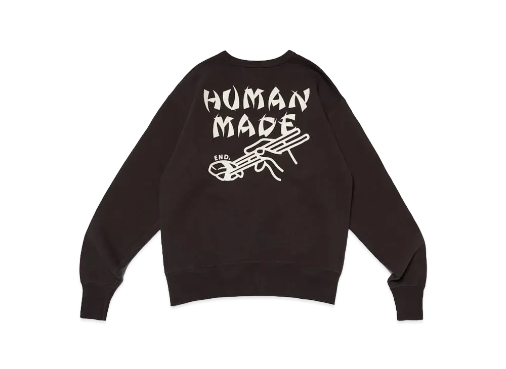 HUMAN MADE x END. Sushi Sweat "Black"