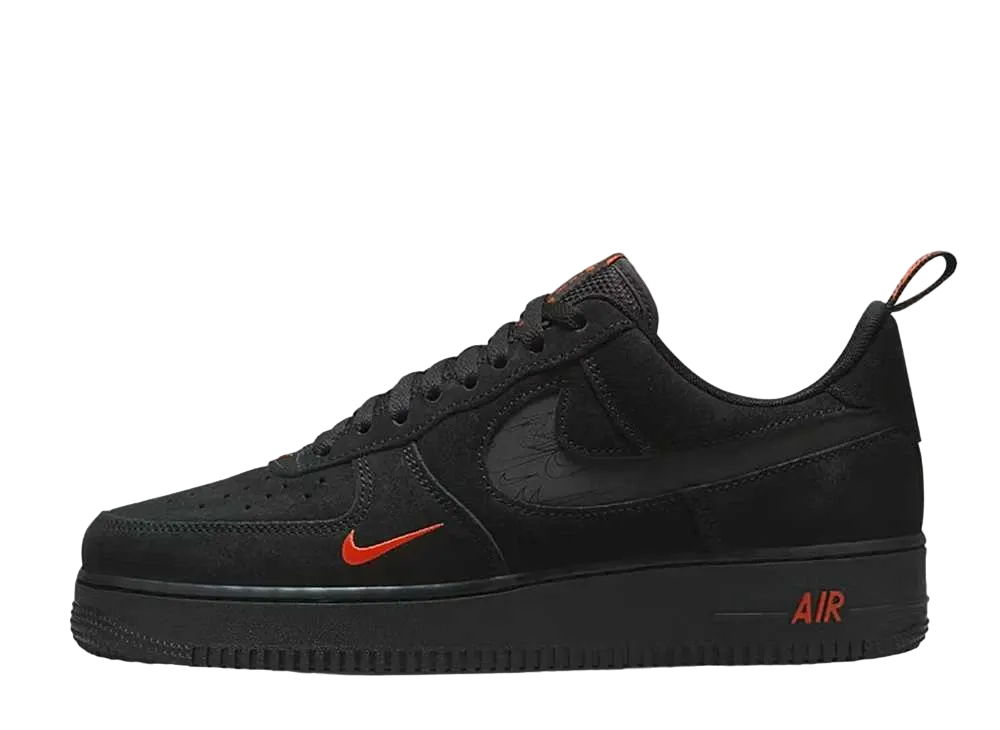 Nike Air Force 1 Low "Black Crimson"