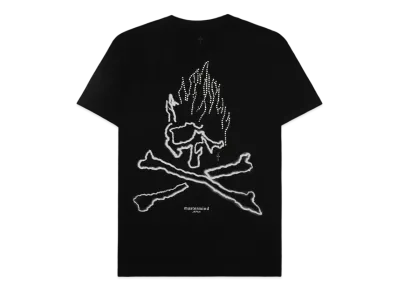 Travis Scott Cactus Jack For Mastermind Skull Tee "Black"