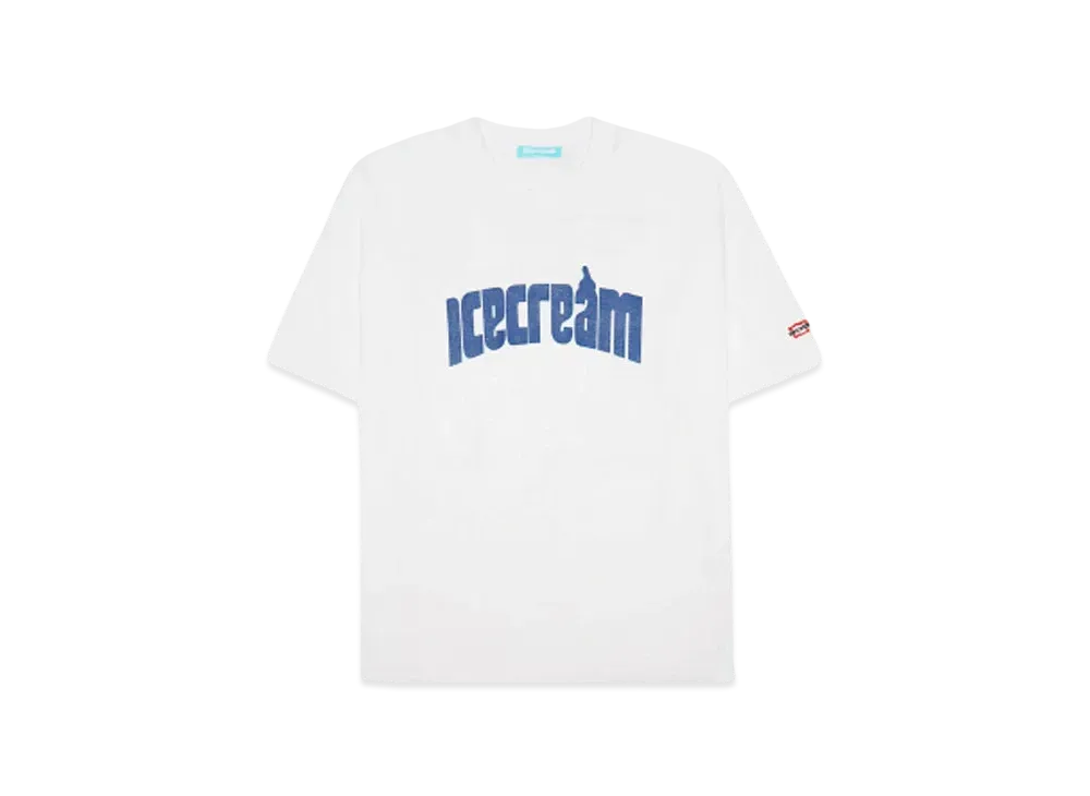 ICECREAM COTTON T-SHIRT ICECREAM PACKAGE 2 "WHITE"