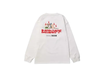 VAULTROOM Debuff Big L/S Tee "White"