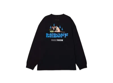 VAULTROOM Debuff Big L/S Tee "Black"