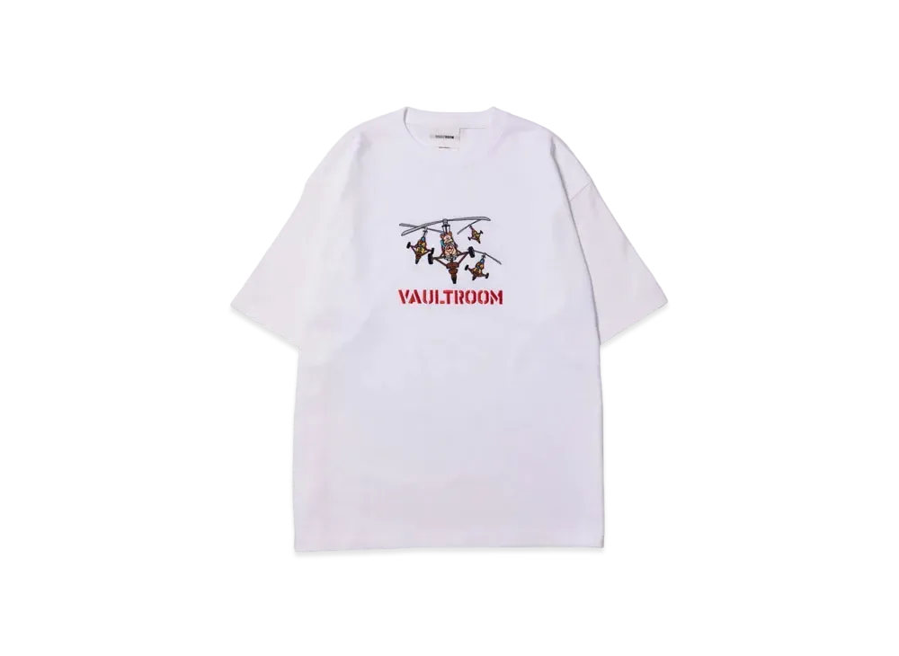 VAULTROOM Heli Race Tee "White"