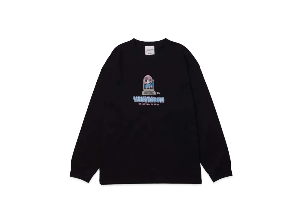 VAULTROOM x Akarin Big L/S Tee "Black"