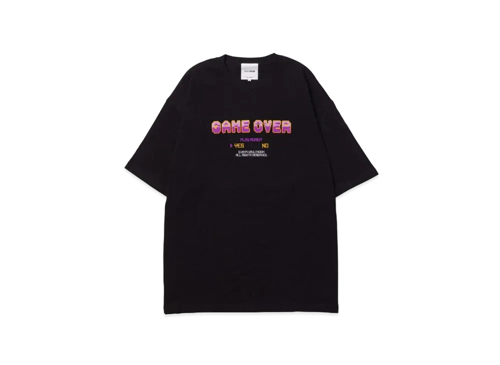 VAULTROOM Game Over Tee "Black"