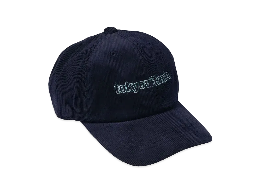 VAULTROOM x Tokyovitamin Corduroy Cap "Navy"