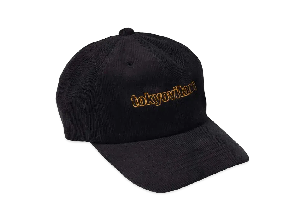 VAULTROOM x Tokyovitamin Corduroy Cap "Black"