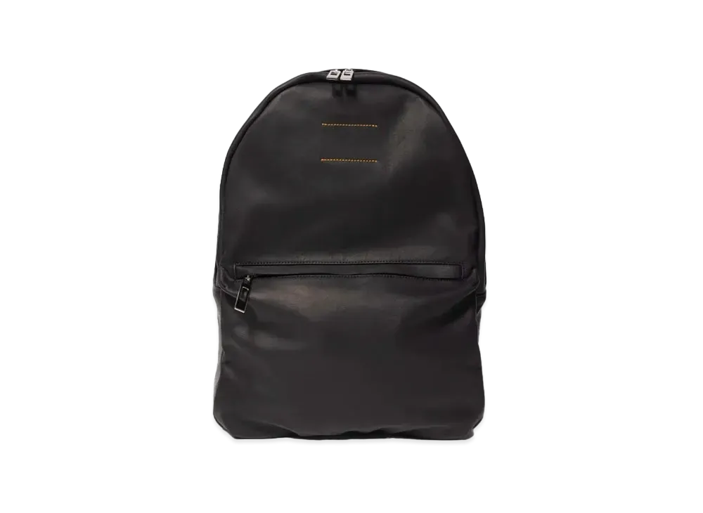 VAULTROOM Leather Backpack "Black"