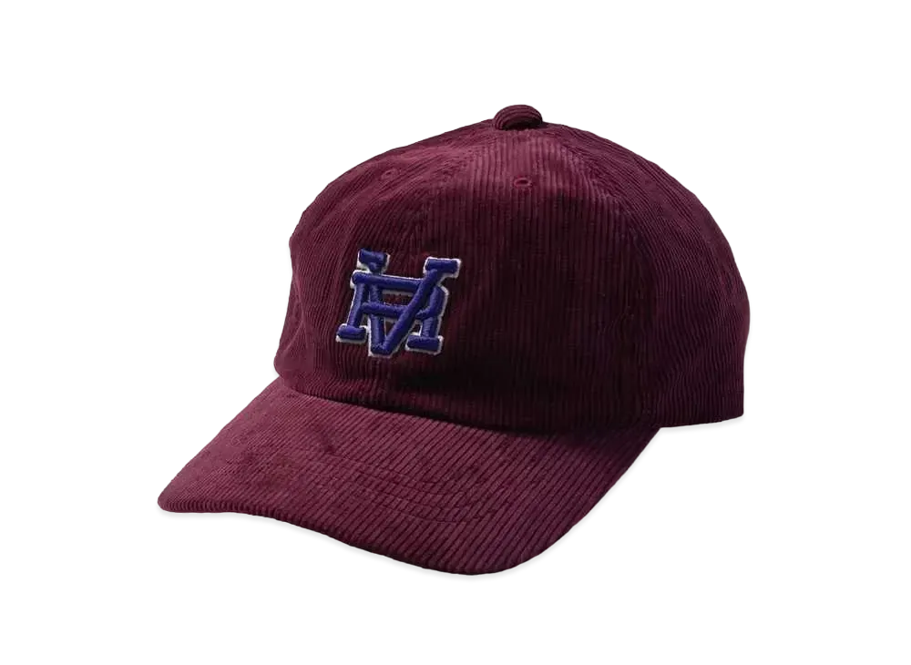 VAULTROOM Corduroy VR Logo Cap "Burgundy"