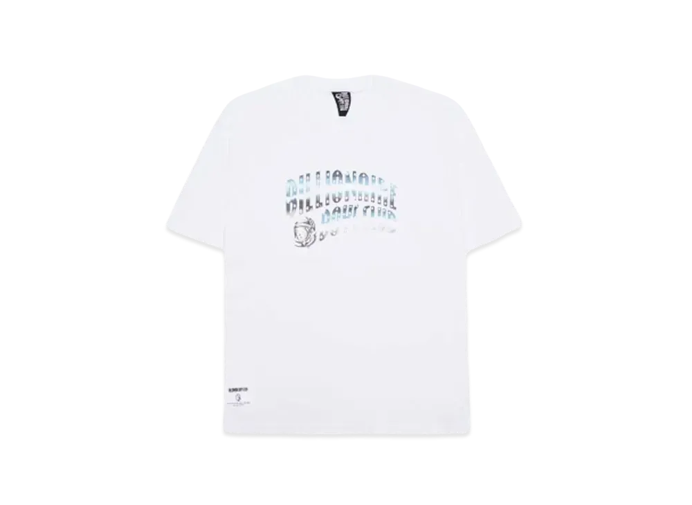 BILLIONAIRE BOYS CLUB COTTON T-SHIRT ARCH LOGO "WHITE"