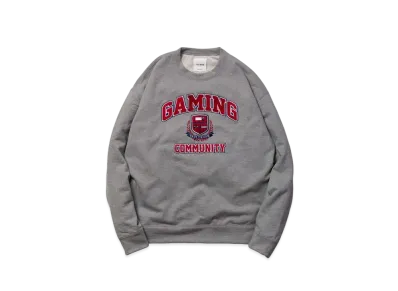 VAULTROOM VGC College Logo Crewneck "Grey"