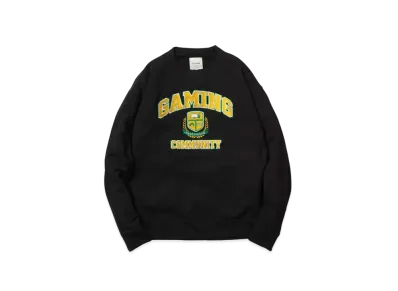 VAULTROOM VGC College Logo Crewneck "Black"