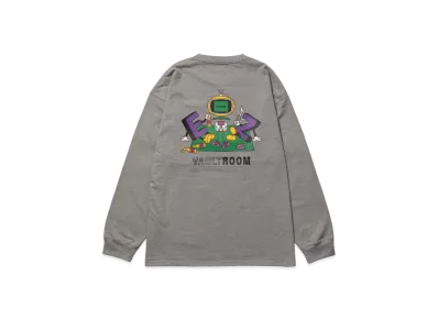 VAULTROOM EZ Big L/S Tee "Grey"