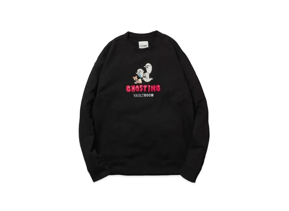 VAULTROOM Ghosting Crewneck "Black"