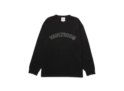 VAULTROOM Arch Logo Big L/S Tee "Black"