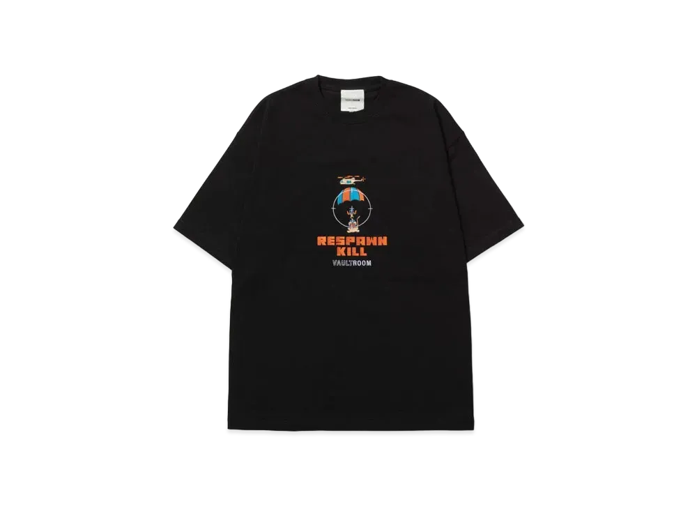 VAULTROOM Respawn Kill Tee "Black"