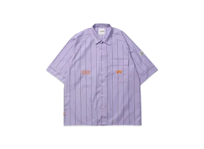 VAULTROOM VGC / VR Half Sleeve Shirts "Lilac Stripe"