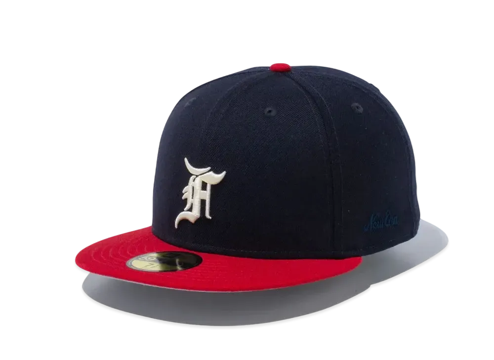 NEW ERA 59Fifty Fear of God Essentials the Classic Collection Atlanta Braves "Navy/Red"