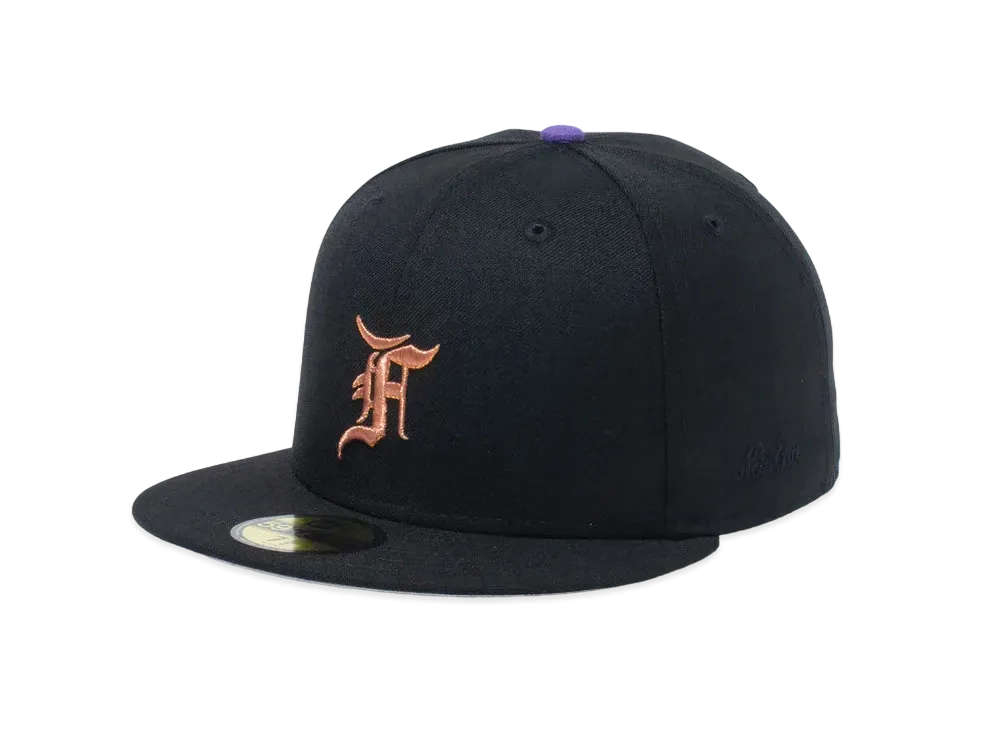 NEW ERA 59Fifty Fear of God Essentials the Classic Collection Arizona Diamondbacks "Black/Metallic Brown Gray"