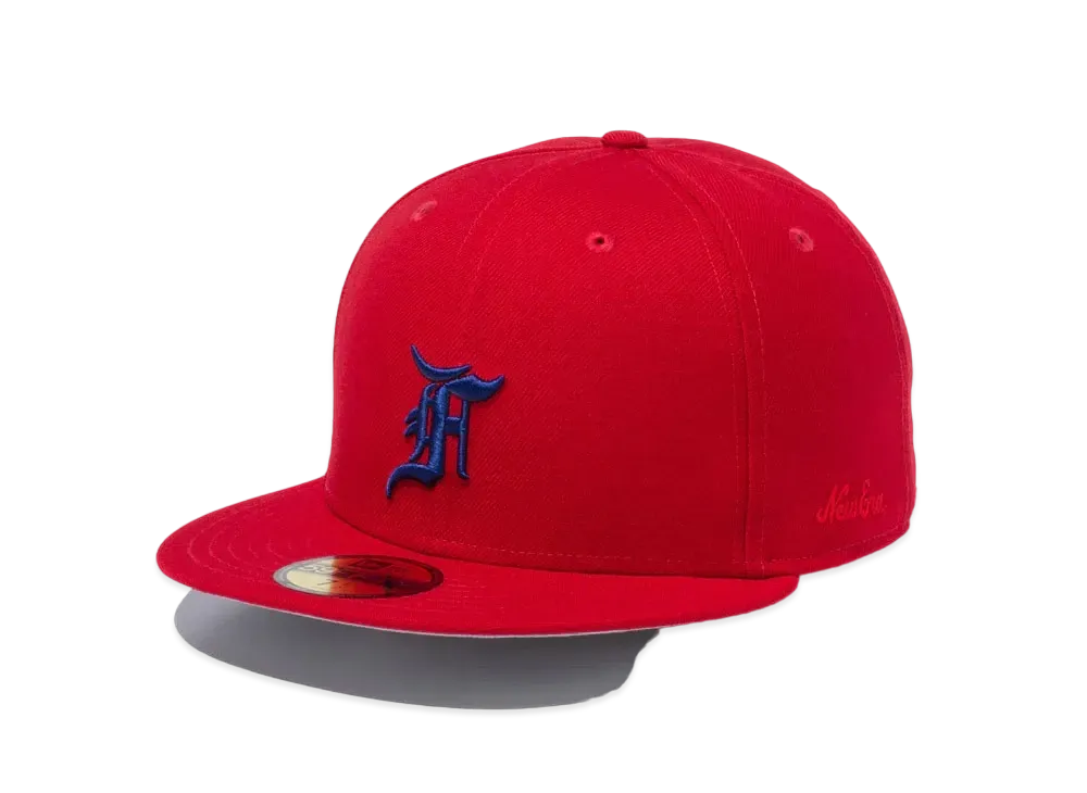NEW ERA 59Fifty Fear of God Essentials the Classic Collection Texas Rangers "Red/Blue Gray"