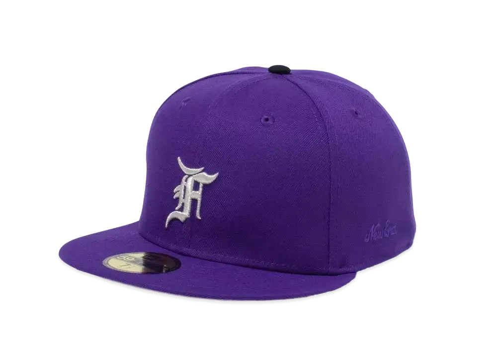 NEW ERA 59Fifty Fear of God Essentials the Classic Collection Colorado Rockies "Purple/Gray"