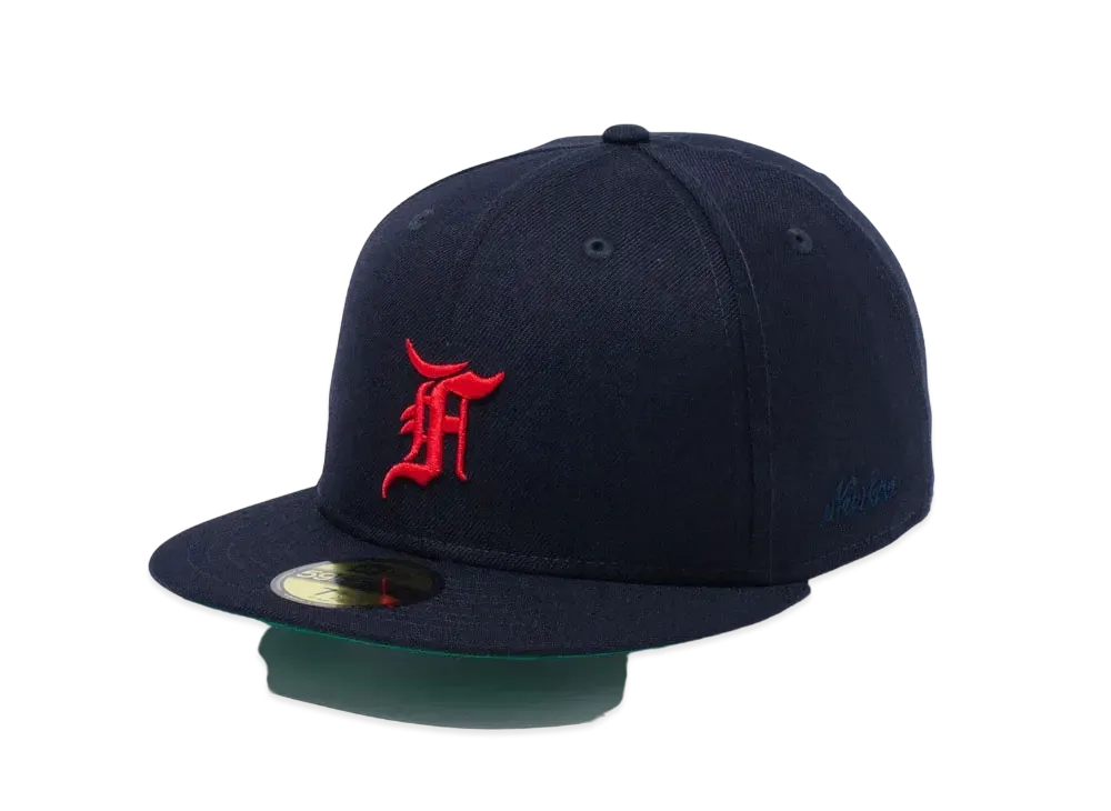 NEW ERA 59Fifty Fear of God Essentials the Classic Collection Cleveland Guardians "Navy/Red"