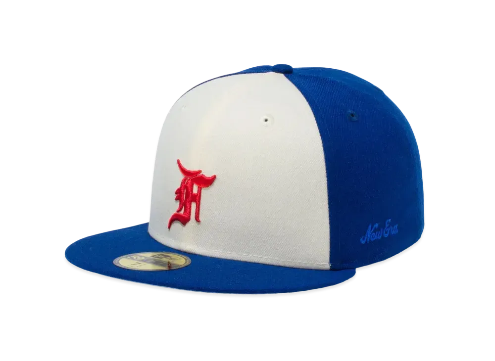 NEW ERA 59Fifty Fear of God Essentials the Classic Collection Toronto Blue Jays "Chrome White/Blue Gray"