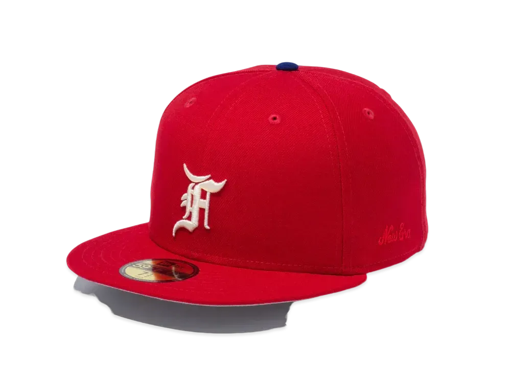 NEW ERA 59Fifty Fear of God Essentials the Classic Collection Philadelphia Phillies "Red/White Gray"