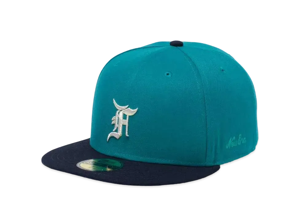 NEW ERA 59Fifty Fear of God Essentials the Classic Collection Seattle Mariners "Emerald Green/Navy"