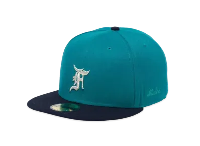 NEW ERA 59Fifty Fear of God Essentials the Classic Collection Seattle Mariners "Emerald Green/Navy"
