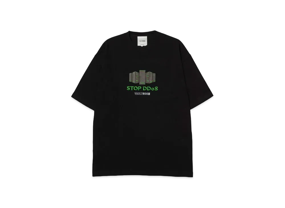 VAULTROOM DDoS Tee "Black"