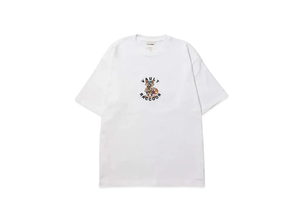 VAULTROOM Vault Raccoon Tee "White"