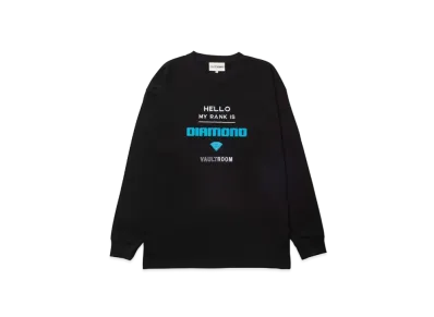 VAULTROOM Diamond L/S Tee "Black"