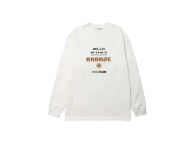 VAULTROOM Bronze L/S Tee "White"