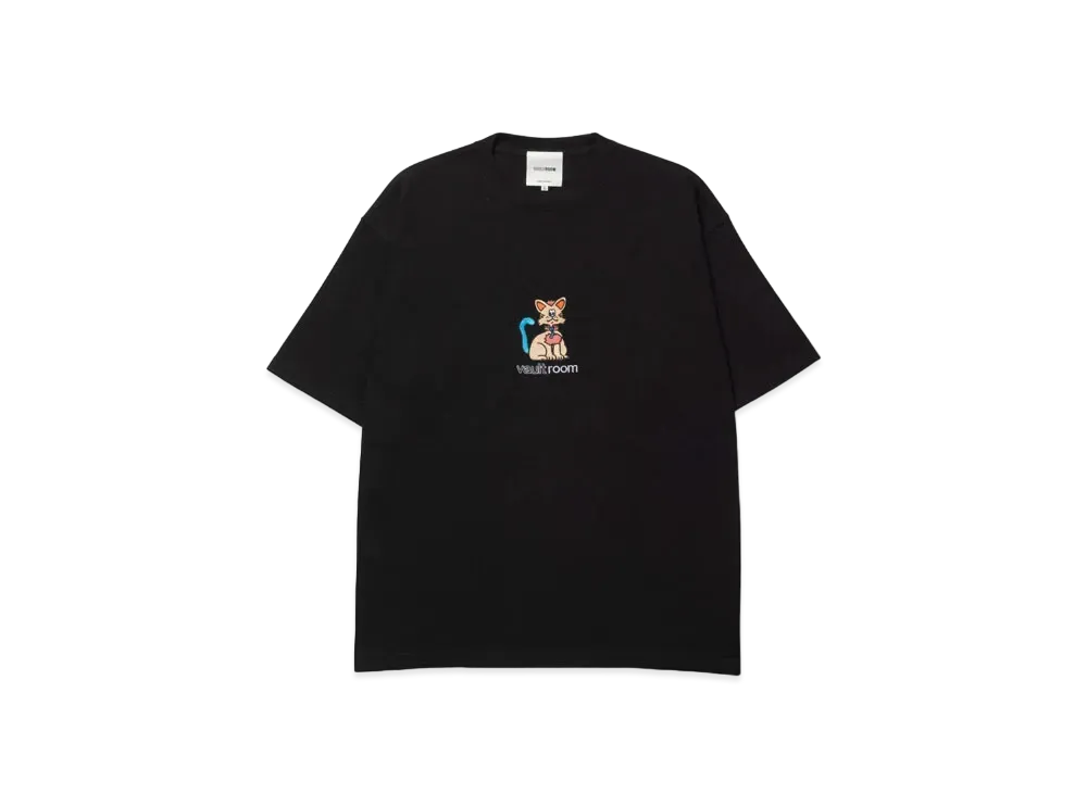 VAULTROOM Key Cat Tee "Black"