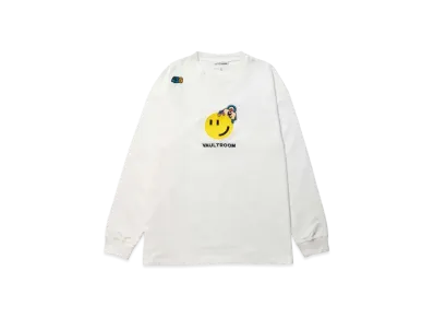 VAULTROOM "456" L/S Tee "White"