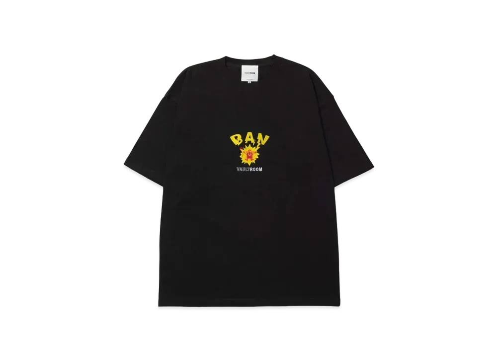 VAULTROOM Ban Tee "Black"