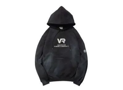 VAULTROOM VR Logo Hoodie "Fade Black"
