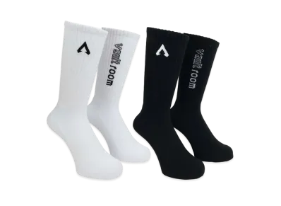 VAULTROOM Logo Socks "Black/White"