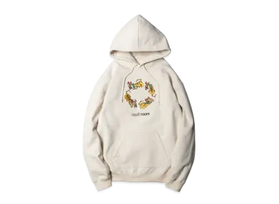 VAULTROOM key dog "TIGER" Hoodie "Beige"
