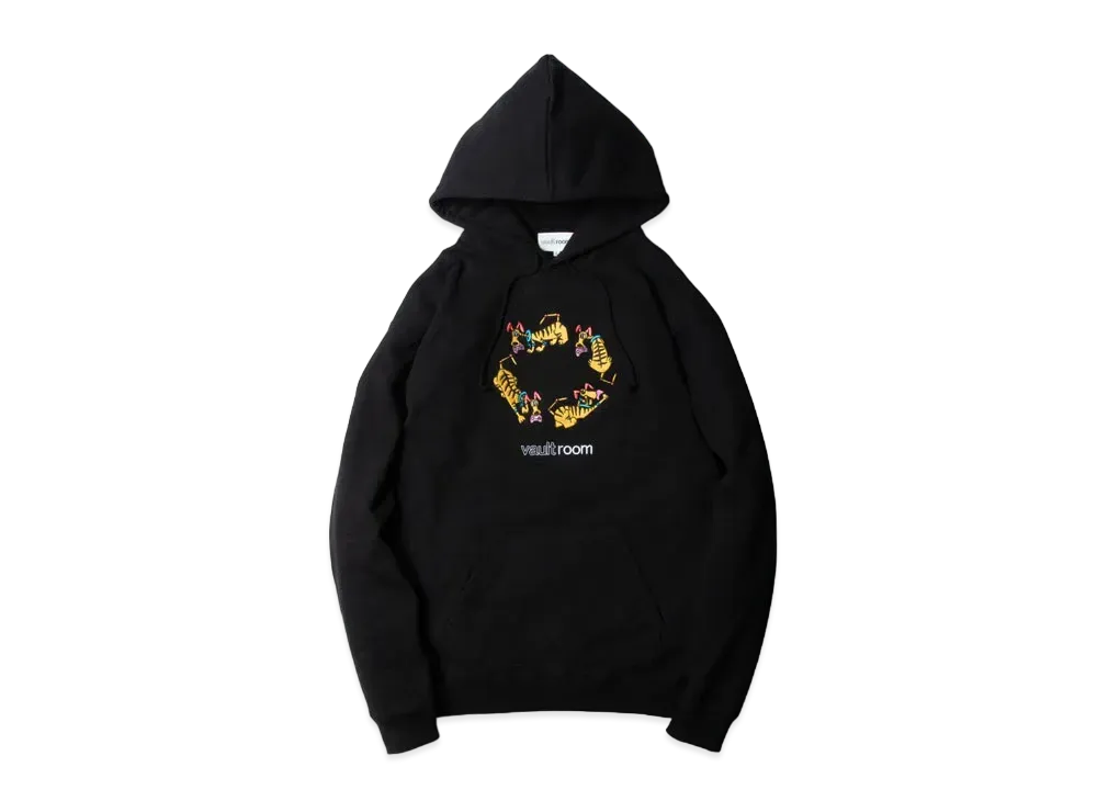 VAULTROOM key dog "TIGER" Hoodie "Black"