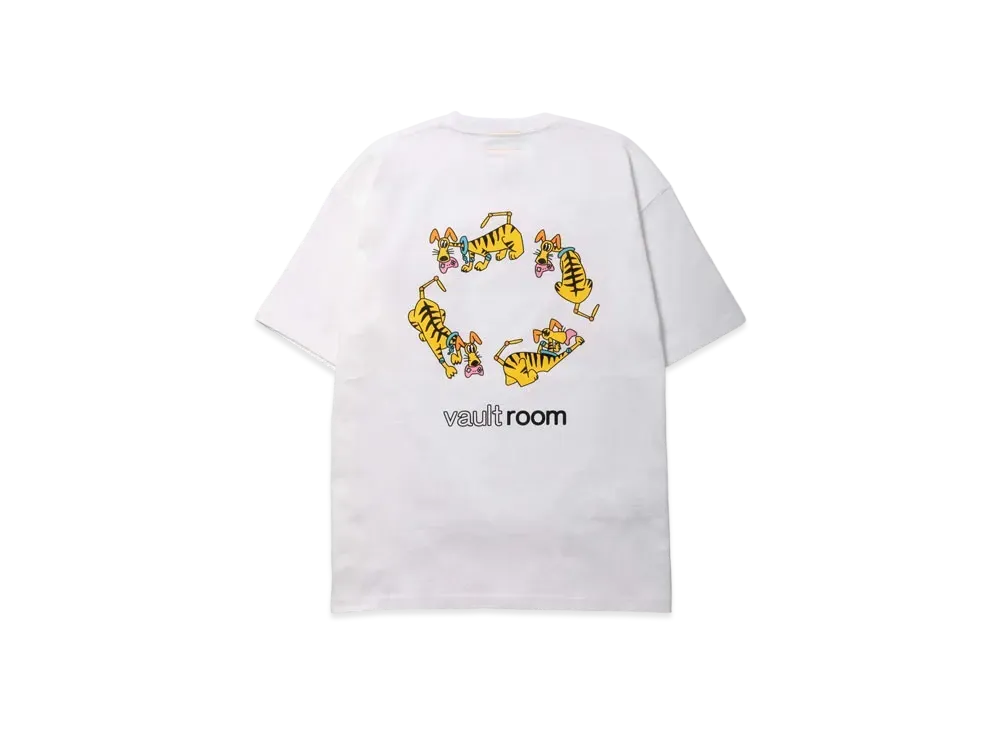 VAULTROOM keydog "TIGER" Tee "White"