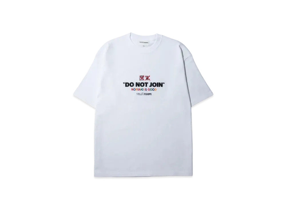VAULTROOM Do Not Join Tee "White"